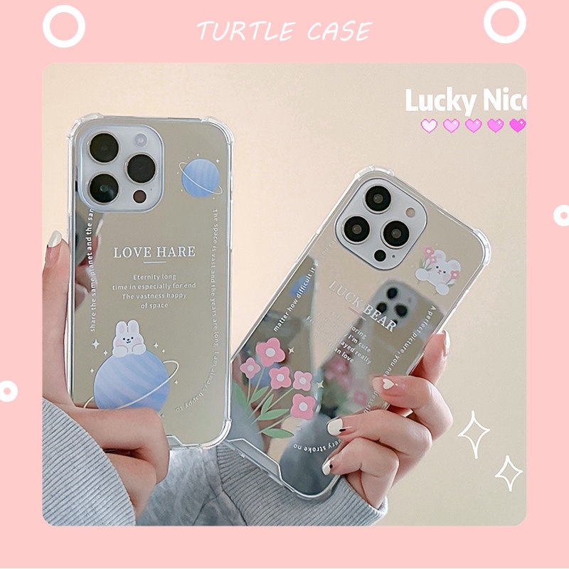 【bán sỉ】Ốp lưng iphone Ốp lưng iphone ốp Điện Thoại Tráng Gương In Chữ Tiếng Anh MINI Độc Đáo Cho iPhone 14 13 12 11 PROMAX XS XR XSMAX SE2020 6 7 8PLUS