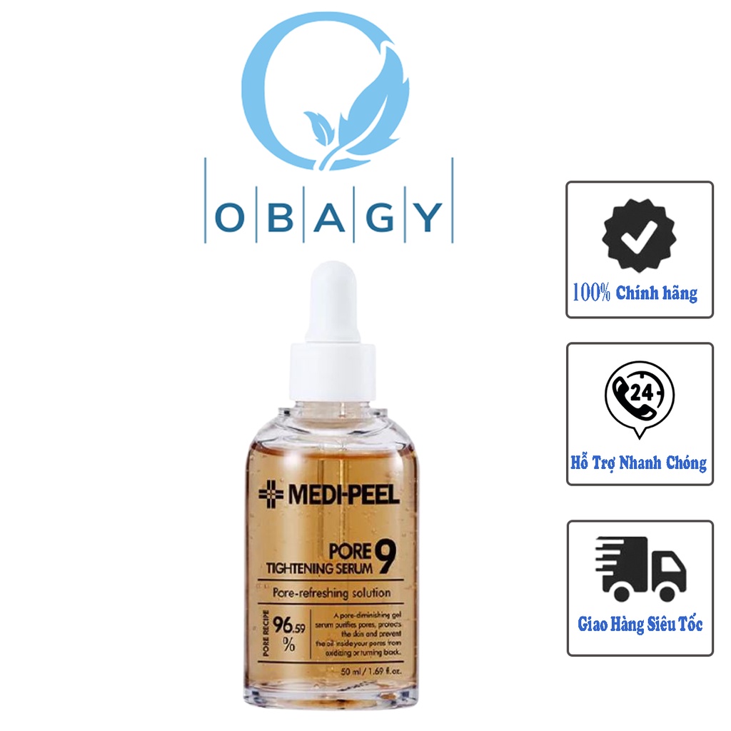 Tinh chất se khít lỗ chân lông, Serum dưỡng da medi-peel pore 9 Tightening
