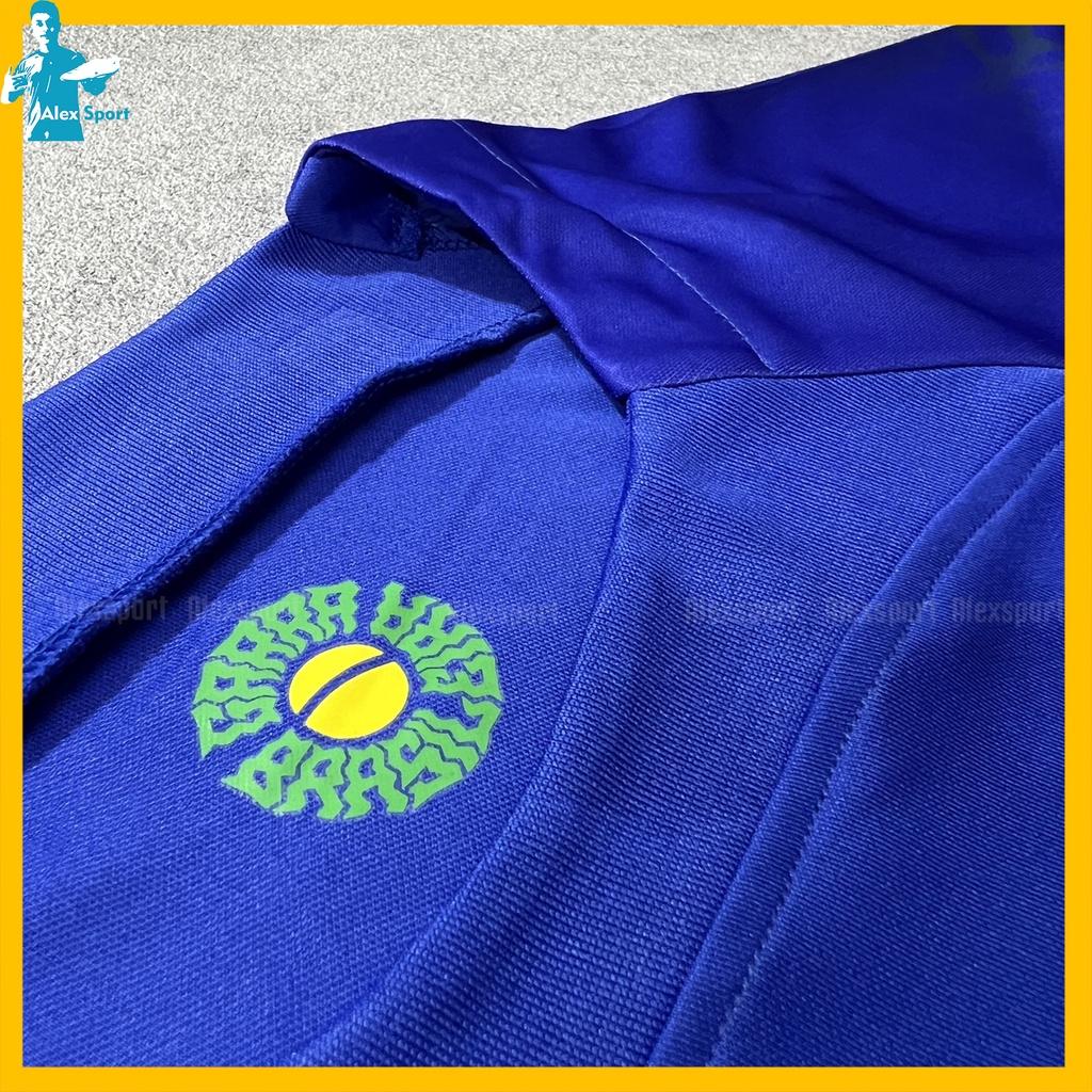 Bộ Quần Áo Bóng Đá Đội Tuyển Brazil Sân Khách 22-23