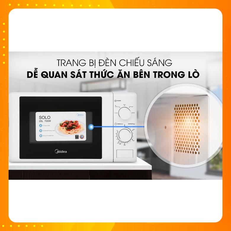 Đĩa thủy tinh dùng cho lò vi sóng MIDEA MO-MM2019B (20 lít) LVS MEDIA 20L