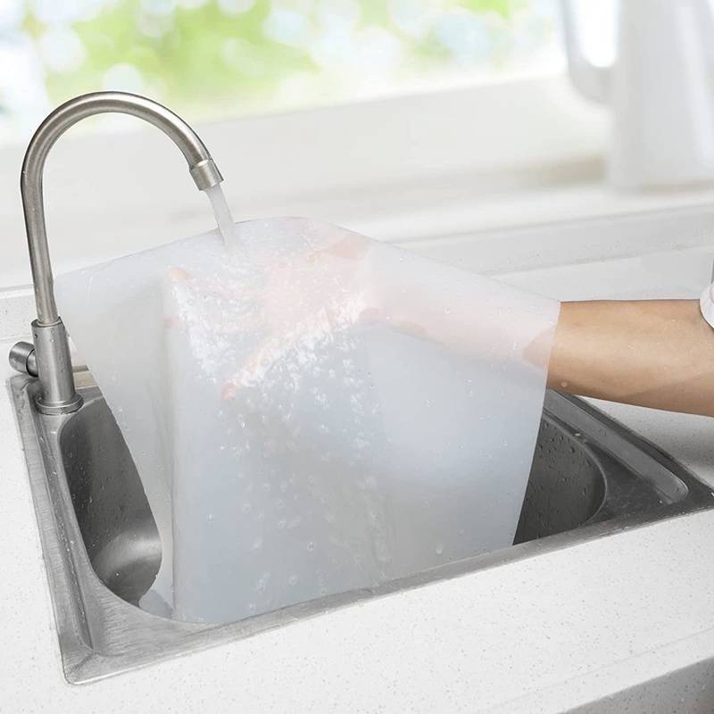 Bộ 2 Thảm Silicone Chống Trượt Chống Thấm Nước Cỡ Lớn Tiện Dụng Cho Nhà Bếp