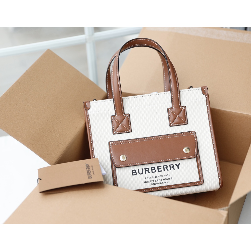 Túi W488-23 Canvas tote bản đẹp nha anh chị em  hàng 2 box,dustbag, thẻ card đầy đủ kích thước: 23x19cm