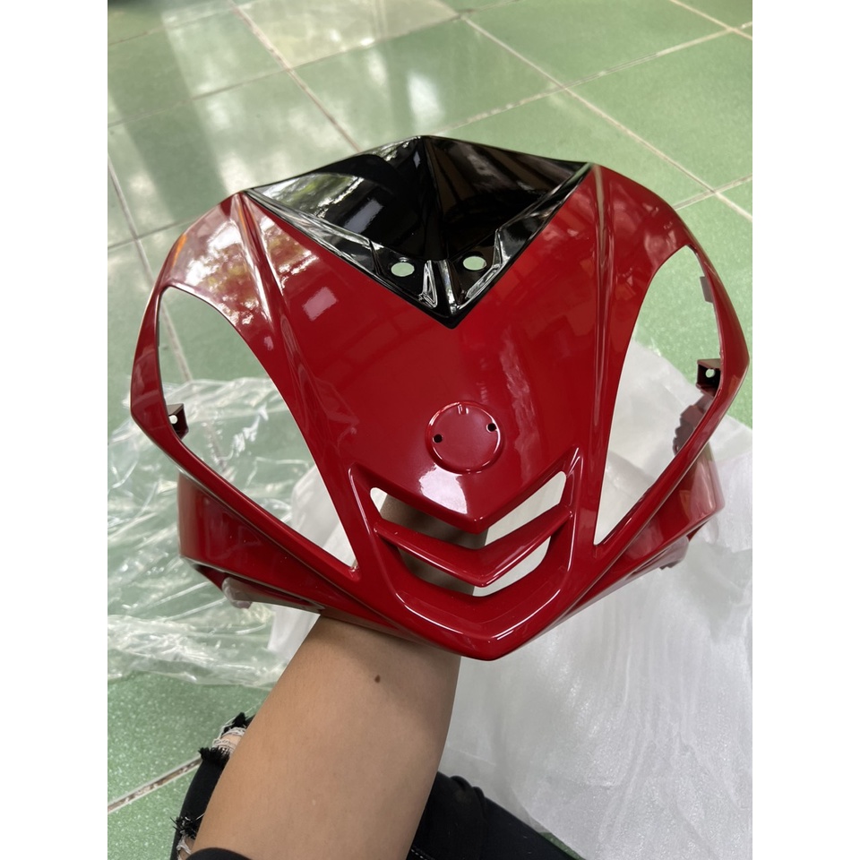 Mặt Nạ Exciter 135 Đỏ Đen 2005-2010 Yamaha Chính hãng dành cho ae