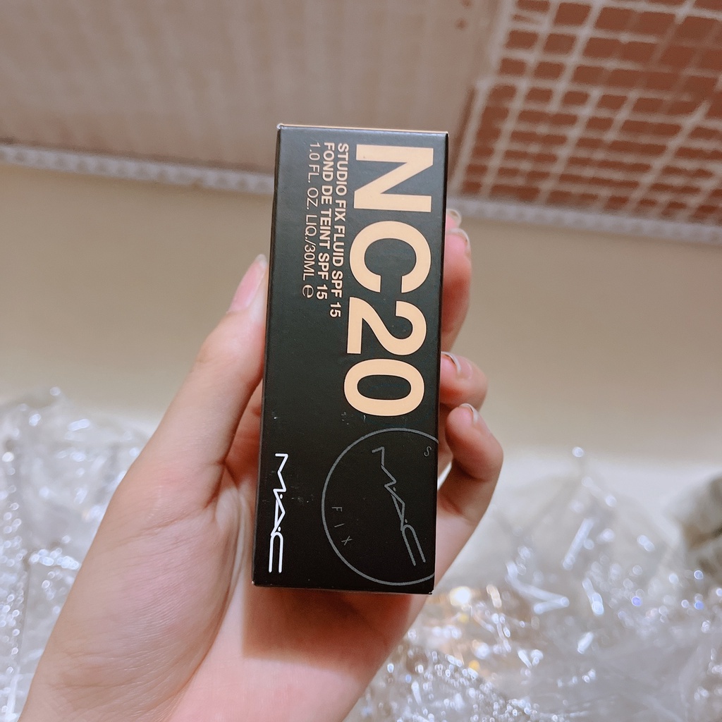 Kem nền MAC Studio Fix Fluid foundation SPF 15 chính hãng bill US