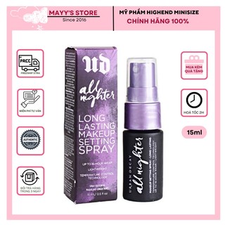 Xịt khoá lớp make up urban decay all nighter 15ml