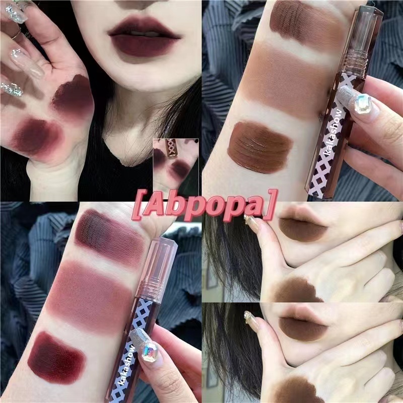Abpopa Kakashow® Son Môi Lâu Trôi DT 11 Màu Nude Happy A12