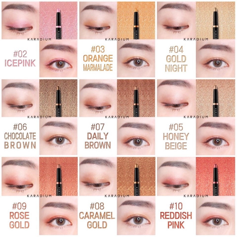 Bút Nhũ Mắt Karadium Shining Pearl Shadow Stick 1.4g