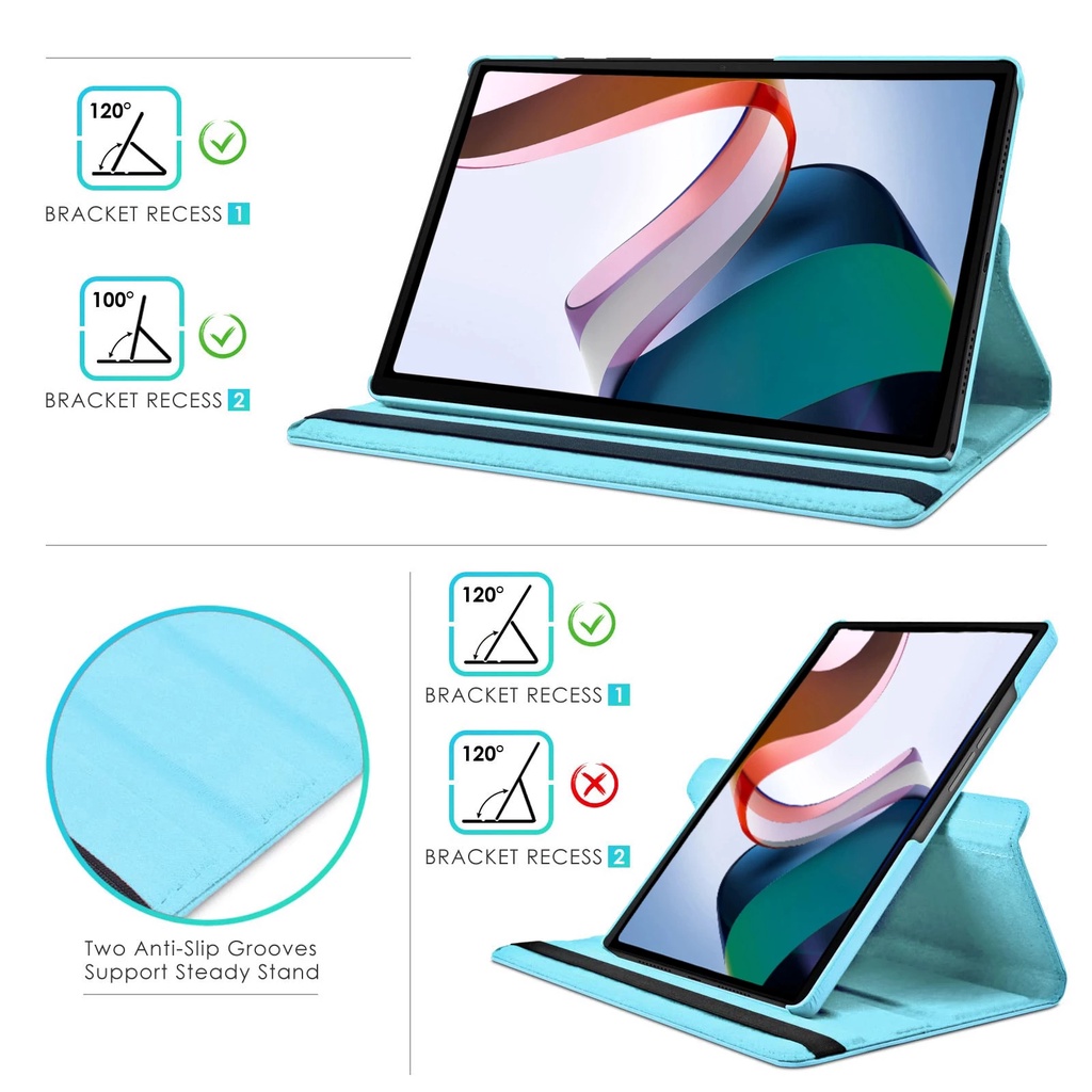 Bao Da Máy Tính Bảng Siêu Mỏng Tự Động Tắt Mở 360 Độ Cho xiaomi redmi pad se 11 inch 2023 Ipad 10.61 pad 5 pad5 pro 6 pad 6 pro 11inch Ốp
