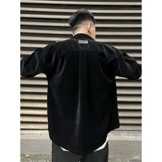 Áo sơ mi khoác dài tay nhung tăm “dkrs” wesley corduroy overshirt