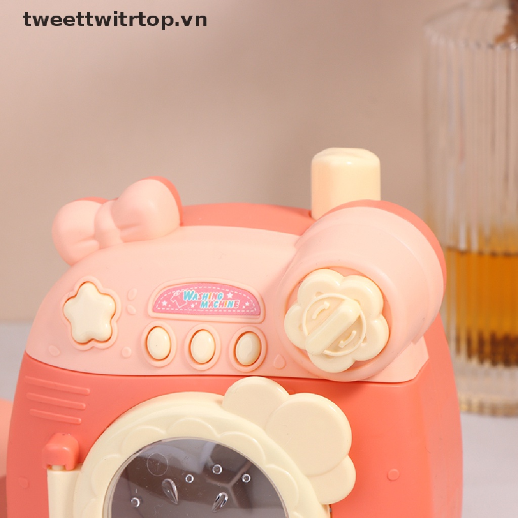 Bộ Đồ Chơi Máy Giặt Mini Dạng Nhấn Độc Đáo Cho Bé