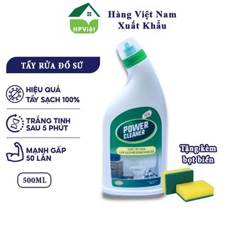 Nước tẩy rửa đa năng làm trắng đồ bằng sứ hpviet, tẩy rửa bồn cầu, bồn tắm, kệ rửa mặt, lavabo