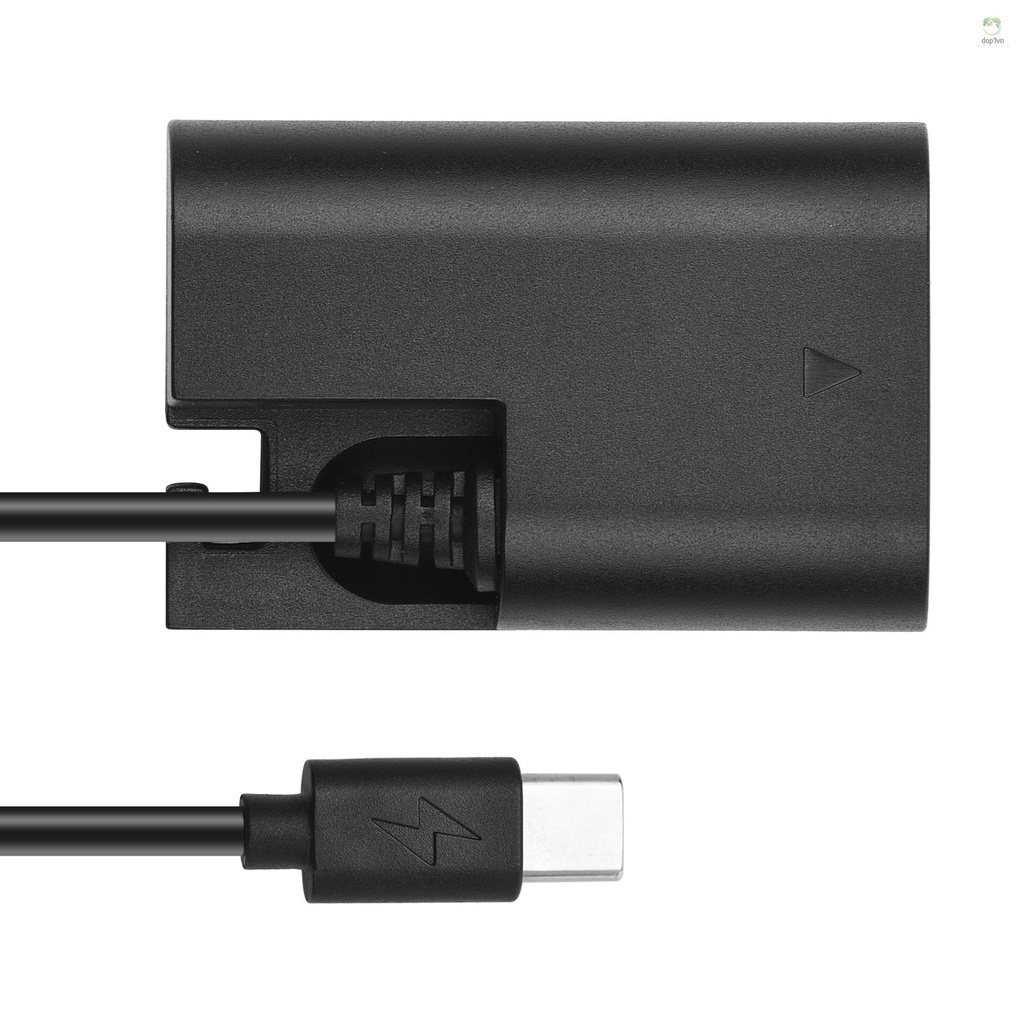 Đầu Nối Pin Andoer LP-E6 USB-C DR-E6 Với Lò Xo Loại C Mới B1220