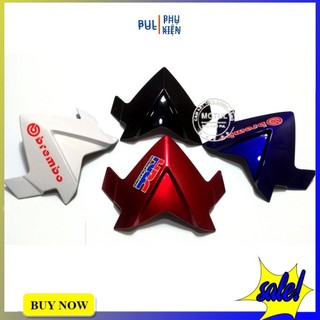 Mão ốp đầu chắn gió Winner mẫu không sừng logo ngẫu nhiên đủ màu đẹp trang trí làm đẹp xe