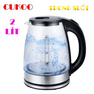 Bình đun siêu tốc cuckoo 2 lít trong suốt