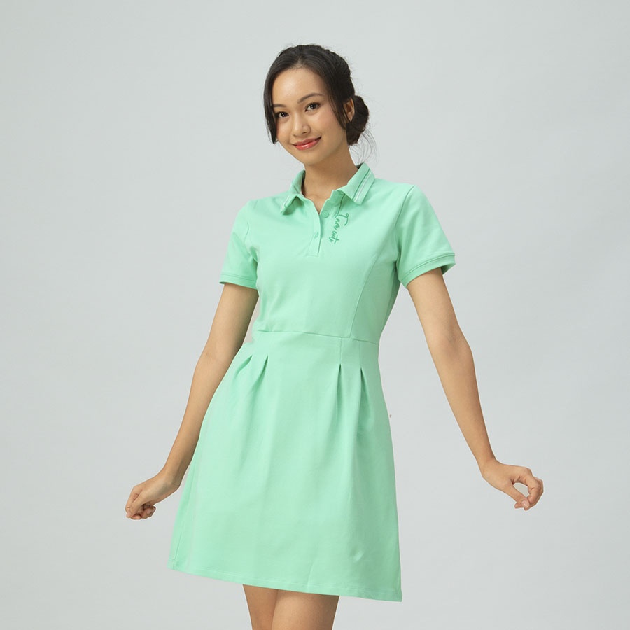 Đầm nữ polo ngắn tay_ Gavani I AM CUTE