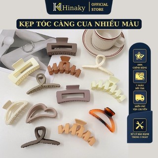 Kẹp tóc càng cua hàn quốc FREESHIP Kẹp tóc nhựa nhám cỡ lớn thiết kế phong cách Hàn Quốc  #KT_16881