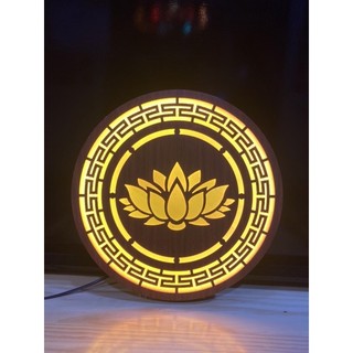 Đèn hào Quang trúc chỉ cnc