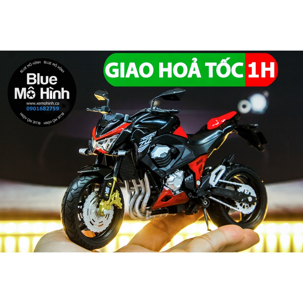 Xe mô hình mô tô Kawasaki Z800 1:12