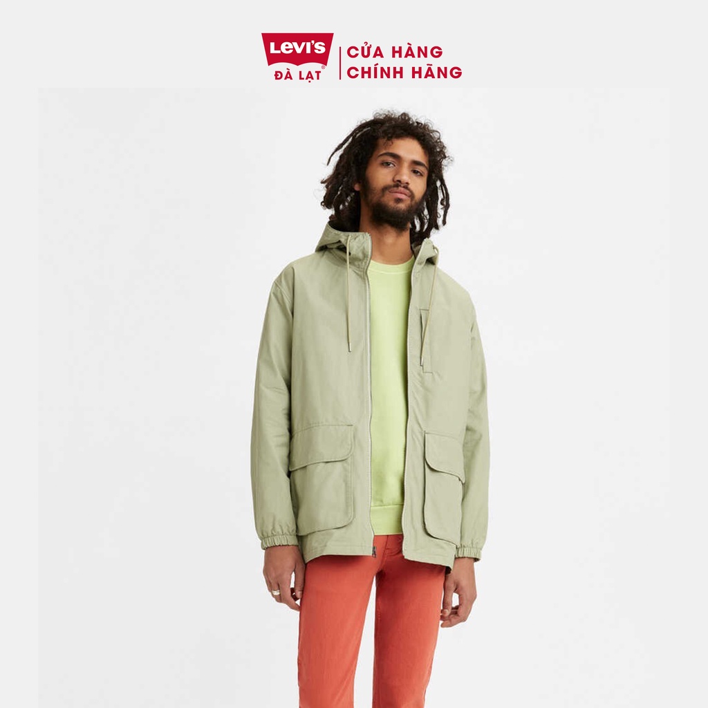Áo khoác nam có mũ Levi's Market Field Coat Tea / A0705-0000 Chất dày dặn, kín gió