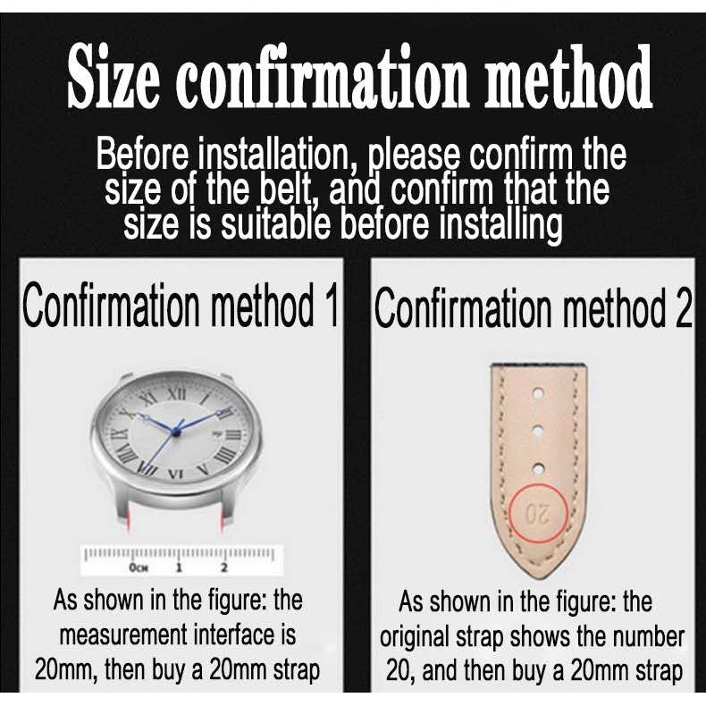 12/12☆Vc Vacheron Constantin Dây Đeo Đồng Hồ Bằng Da Có Khóa Bướm Chính Hãng Cho Nam Và Nữ Thuyết Trình master m