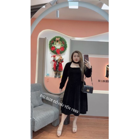 Đầm Nhung Big Size  BZYN001