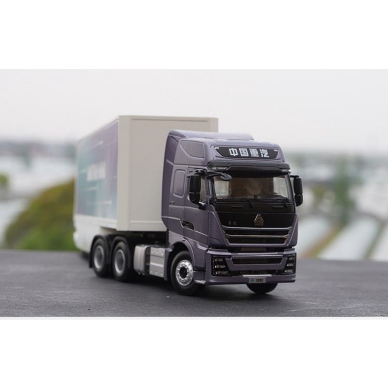 XE tải mô hình sinotruk howo TH7 CONTAINER hợp kim 1:36