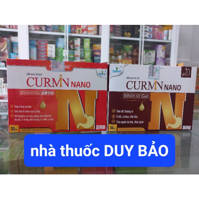 CURMIN NANO BÌNH VỊ - CURMIN BÌNH VỊ HỘP 30 GÓI