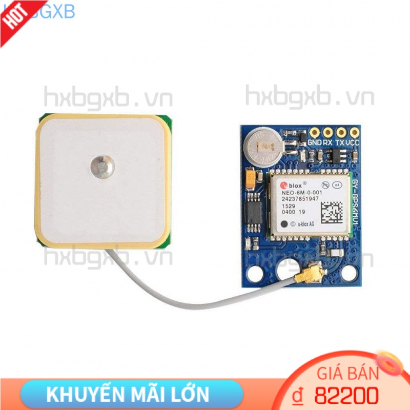 Mô Đun Gps Neo-6M Cho Thiết Bị Điều Khiển Từ Xa Arduino