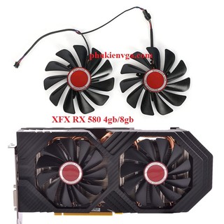 Quạt xfx rx 580 4gb/8gb