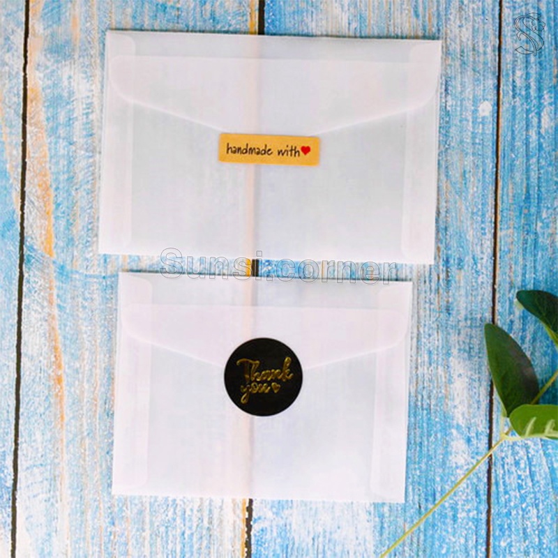 Tem Dán Sticker Trang Trí Hộp Quà Tặng, Bao Thư