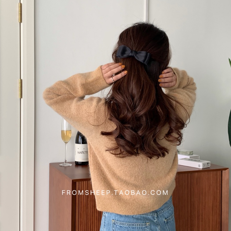 Kẹp Tóc Hình Nơ Đơn Giản Thời Trang Hàn Quốc