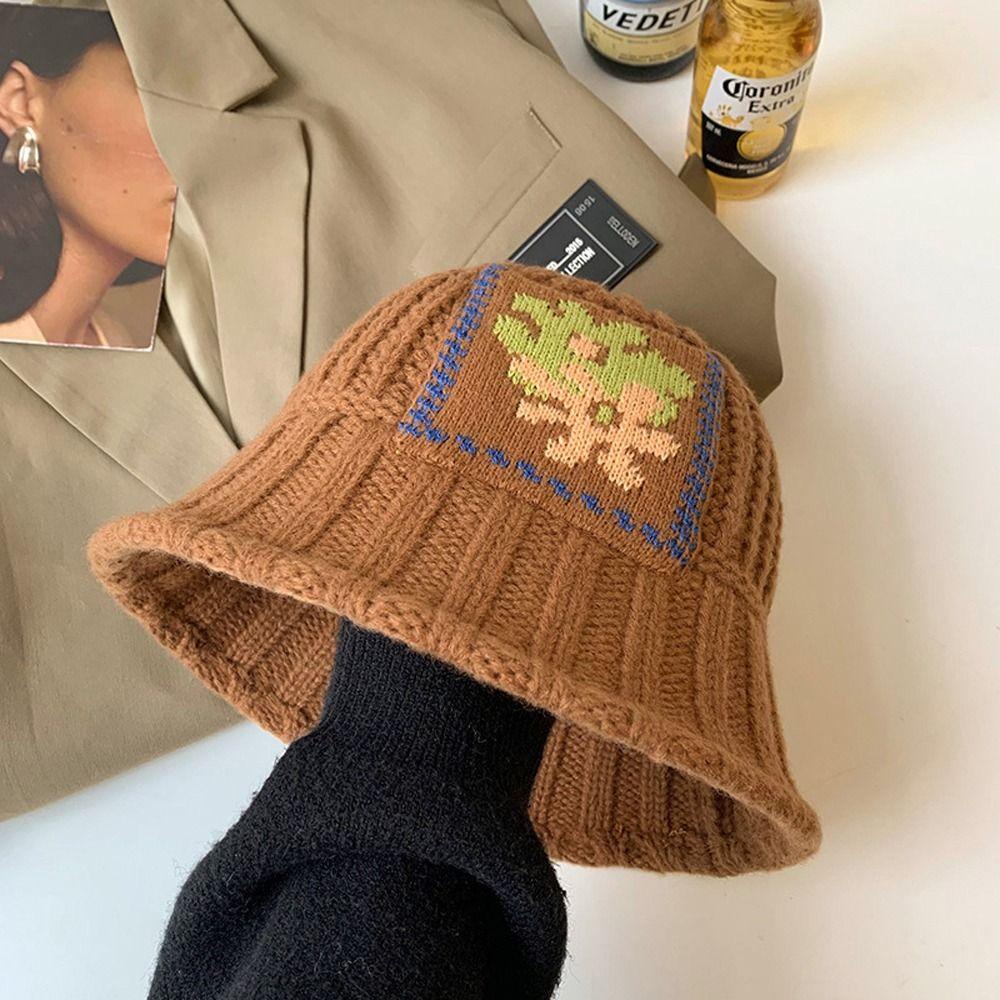 Mũ Bucket Dệt Kim Chống Nắng Họa Tiết Hoa Phong Cách Hàn Quốc Thanh Lịch Cho Nam