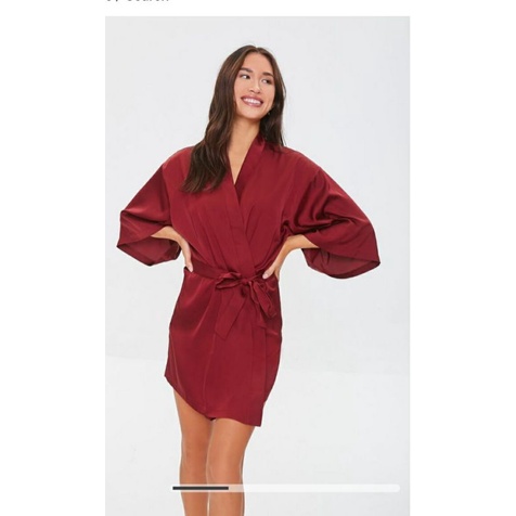 (Size S-L) Áo khoác ngủ kimono xuất dư, Forever 21 | BigBuy360 - bigbuy360.vn