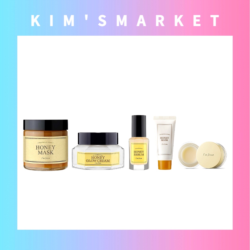 ✨IMFROM✨Mỹ phẩm Honey (Kem sáng da, Mặt nạ, Serum, Son dưỡng môi) Honey Cosmetics (Glow Cream, Mask, Serum, Lip Balm) / mỹ phẩm Hàn Quốc. Chăm sóc da Hàn Quốc. Hàn Quốc