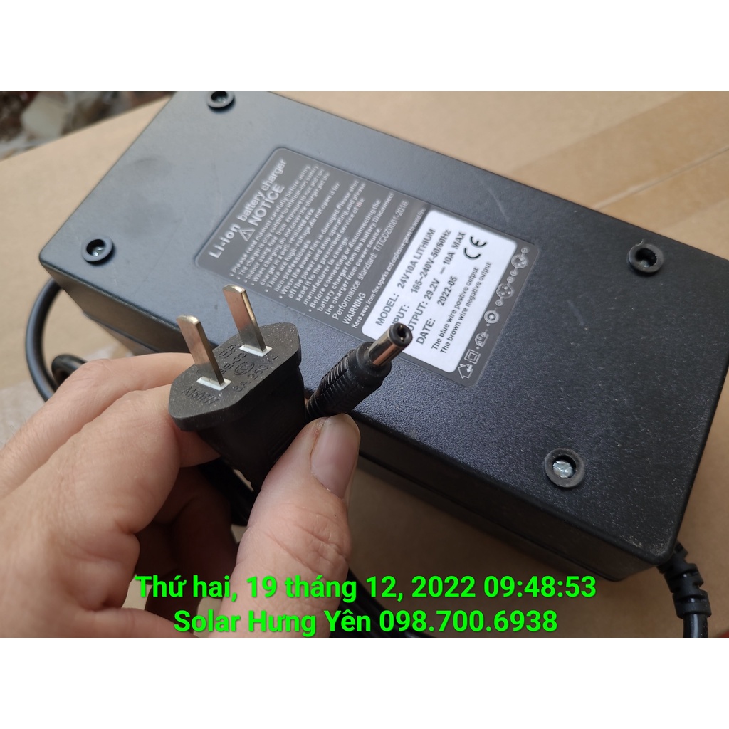 Sạc Pin Lithium 29.2V 10A