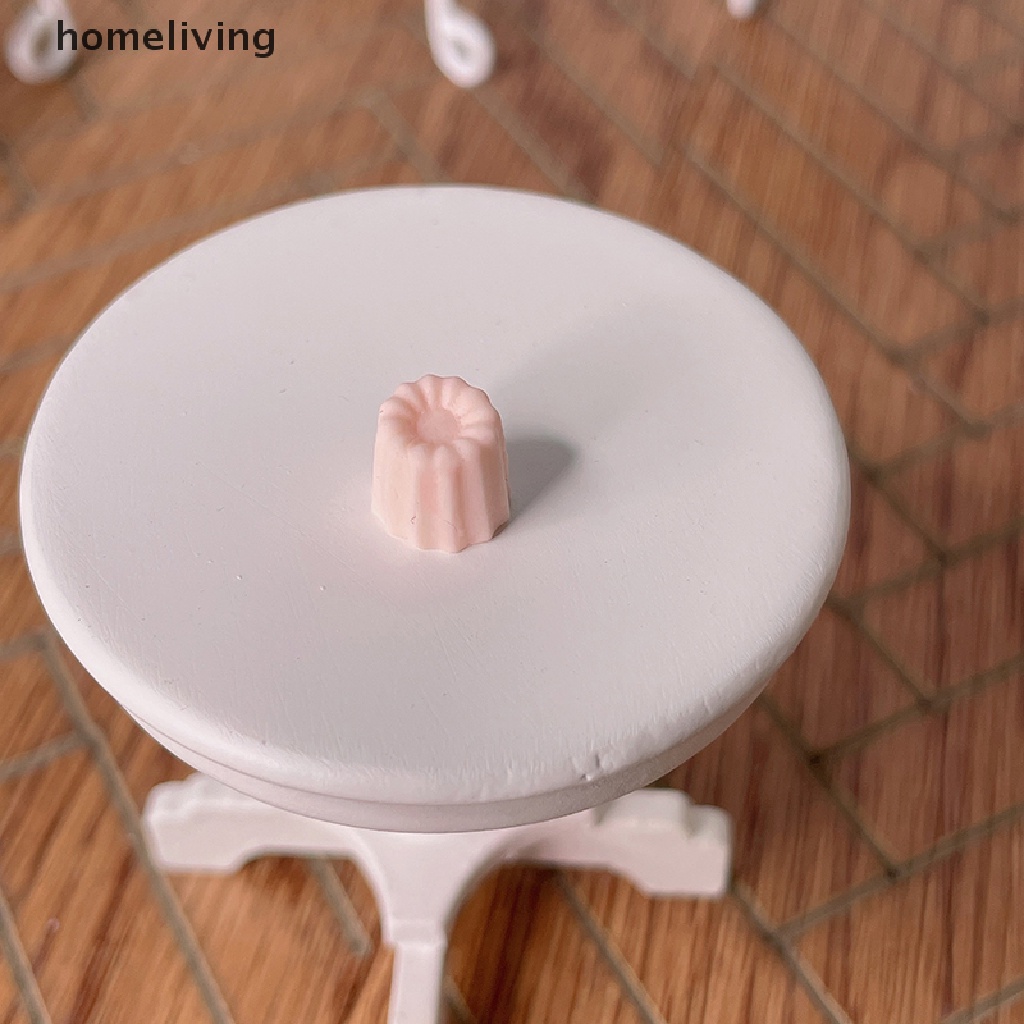 Set 2 Mô Hình Món Tráng Miệng Mini Tỉ Lệ 1: 12 Dùng Để Trang Trí Nhà Búp Bê