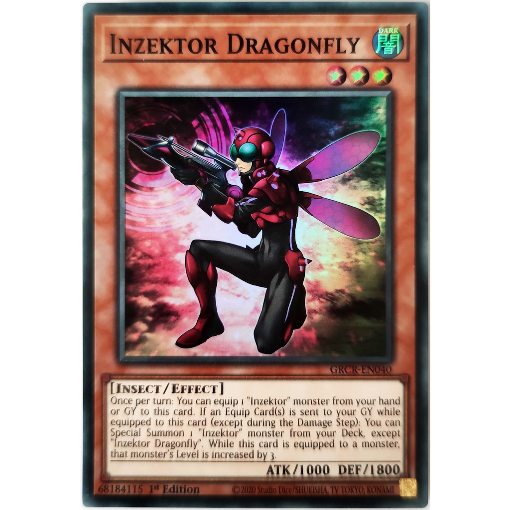 [Thẻ Yugioh] Inzektor Dragonfly |EN| Super Rare