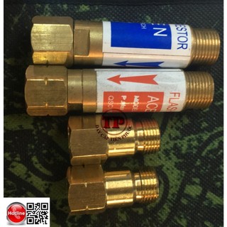 Van chống cháy ngược oxy và gas gắn cho Đồng hồ/ Đèn