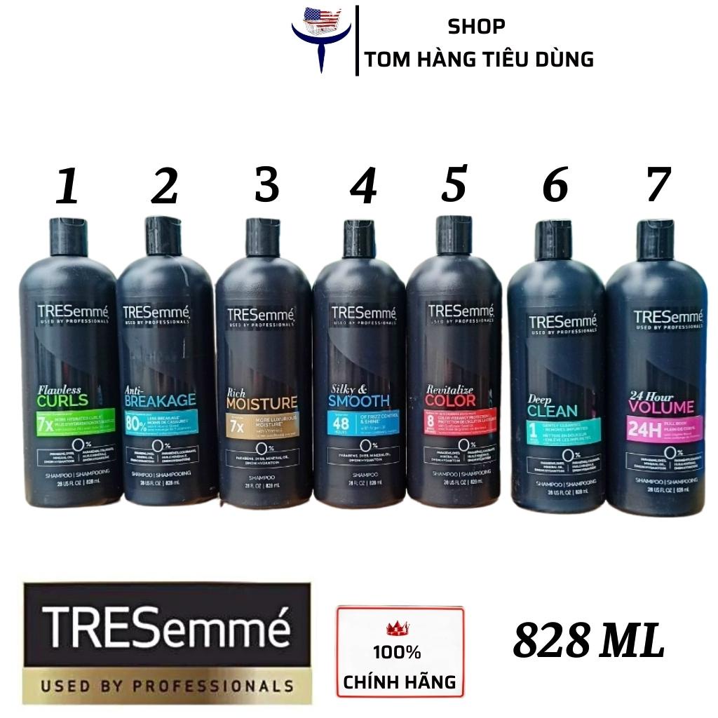 Dầu gội dầu xả Tresemme 828ml 1,15l Hàng Mỹ