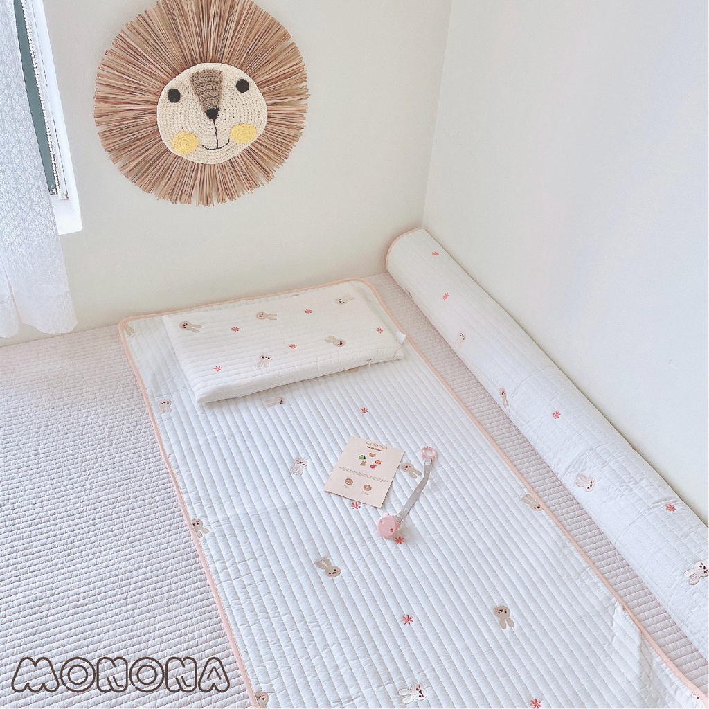 Thảm điều hòa kiêm chống thấm cho bé Monona kích thước 60*120cm,thoáng mát, mềm mại, tiện lợi