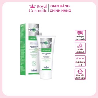 Sửa rửa mặt giảm nhờn da dermacos dermacos anti acne deep cleansing gel farmona 150ml