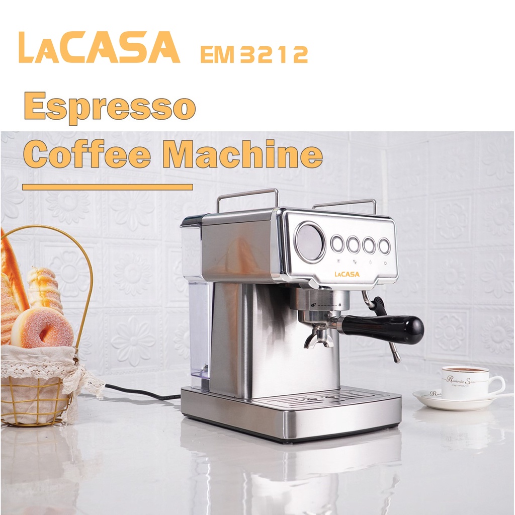 Máy pha cà phê Lacasa EM3212