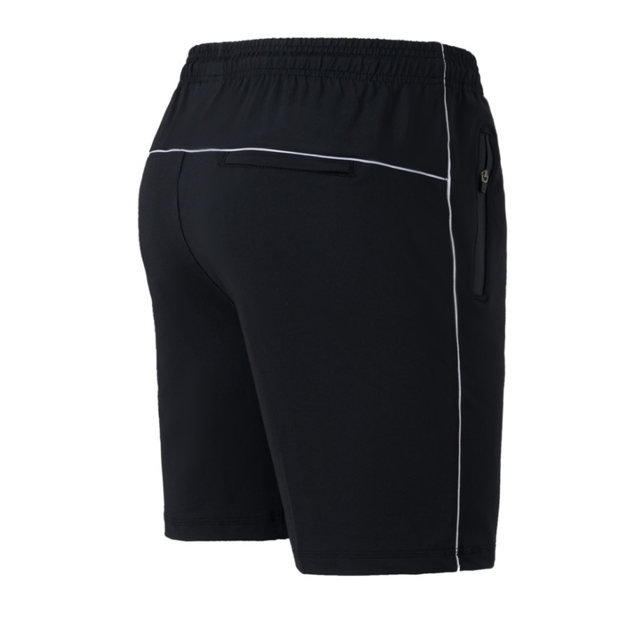 Quần short thể thao nam thời trang, túi khóa ép xịn xò, vải trơn mềm mịn chất liệu thun lạnh co giãn 4 chiều Q81