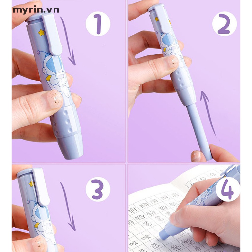 Myrin Gôm Tẩy Bút Chì Thay Thế Lõi Cao Su Họa Tiết Hoạt Hình Dễ Thương VN