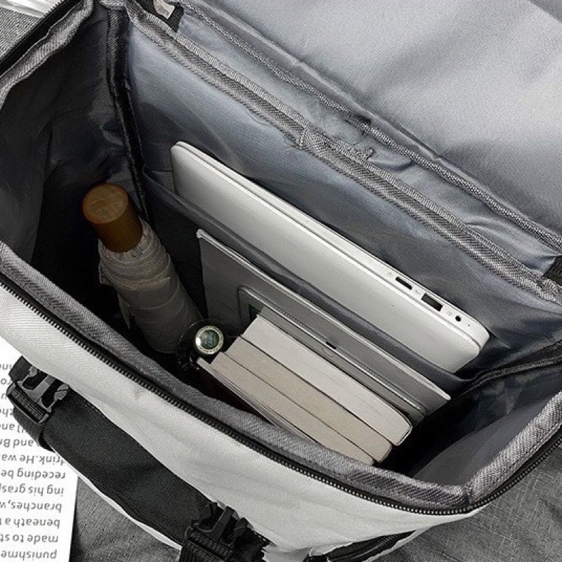 Balo Nam Thời Trang Trend Off Đi Học, Du Lịch, Balo Đựng Laptop Hình Hộp Cỡ Lớn - BALOTOT.VN