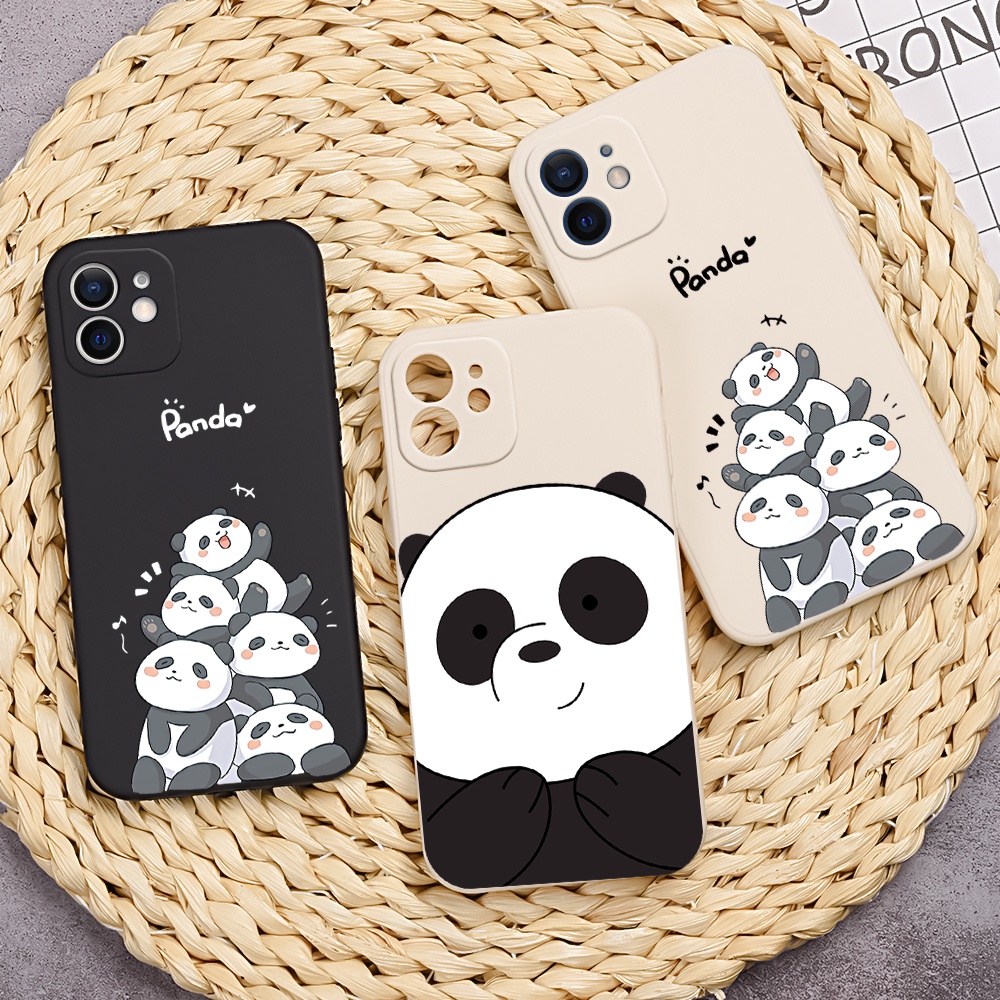 Ốp Điện Thoại Silicon Mềm In Hình Gấu Trúc Cho Xiaomi Mi 10T Pro 9T Pro 11T Pro Mi 10 11 Lite 11 10 Pro 11 Ultra Mi 9 8 SE CC10