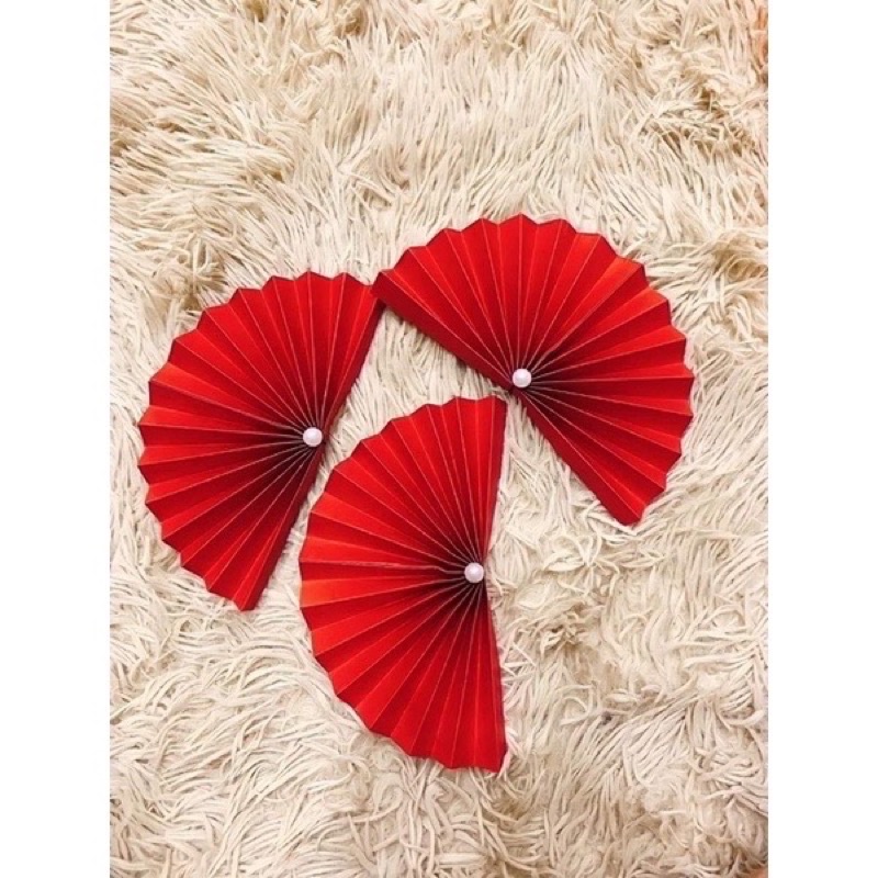 Quạt giấy 10cm