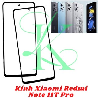 Kính XM redmi note 11t  pro  ( kính ép cho redmi note 11t pro  )