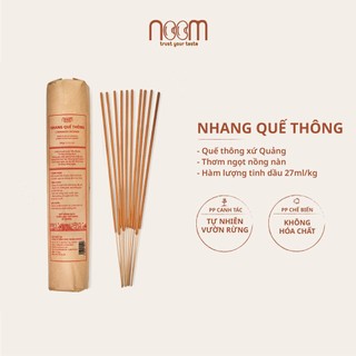 Nhang Quế Thông Noom, Nhang Sạch Ít Khói Mùi Hương Thanh Dịu Thiên Nhiên - NoomFood