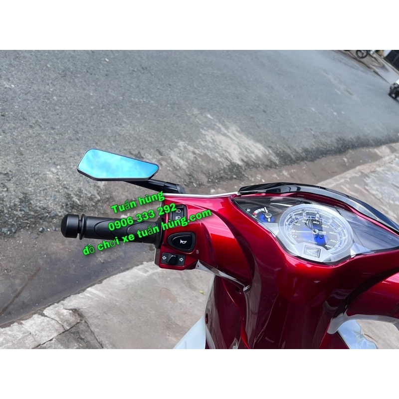 Kính chiếu hậu 744  gắn xe máy - gương xe máy - đồ chơi xe máy